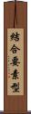 結合要素型 Scroll