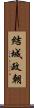 結城政朝 Scroll