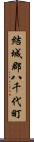 結城郡八千代町 Scroll