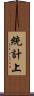 統計上 Scroll