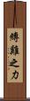 縛雞之力 Scroll