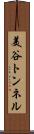 美谷トンネル Scroll