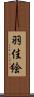 羽佳絵 Scroll