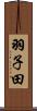 羽子田 Scroll
