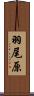 羽尾原 Scroll