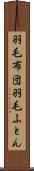 羽毛布団 Scroll