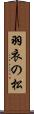 羽衣の松 Scroll