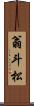 翁斗松 Scroll