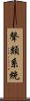 聲類系統 Scroll