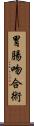 胃腸吻合術 Scroll