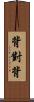 背對背 Scroll