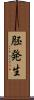 胚発生 Scroll