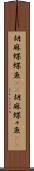 胡麻蝶蝶魚(rK) Scroll