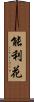 能利花 Scroll