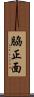 脇正面 Scroll