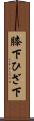 膝下 Scroll