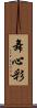 舞心彩 Scroll