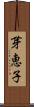 芽恵子 Scroll
