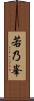 若乃峯 Scroll