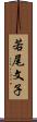 若尾文子 Scroll