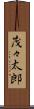 茂々太郎 Scroll