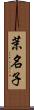 茉名子 Scroll