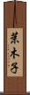 茉木子 Scroll