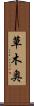 草木奥 Scroll