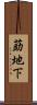 莇地下 Scroll