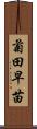 菊田早苗 Scroll