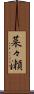 菜々瀬 Scroll