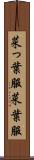 菜っ葉服 Scroll