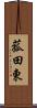 菰田東 Scroll