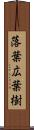 落葉広葉樹 Scroll