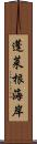 蓬莱根海岸 Scroll