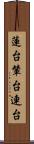 蓮台 Scroll