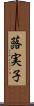 蕗実子 Scroll