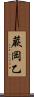 蕨岡乙 Scroll