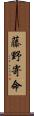 藤野寄命 Scroll