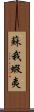 蘇我蝦夷 Scroll