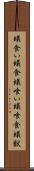 蟻食い Scroll