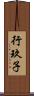 行玖子 Scroll