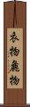 衣物 Scroll