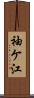 袖ケ江 Scroll