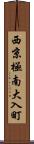 西京極南大入町 Scroll