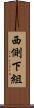 西側下組 Scroll