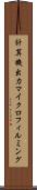 計算機出力マイクロフィルミング Scroll