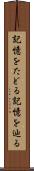 記憶をたどる Scroll