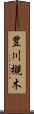 豊川槻木 Scroll