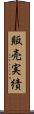 販売実績 Scroll